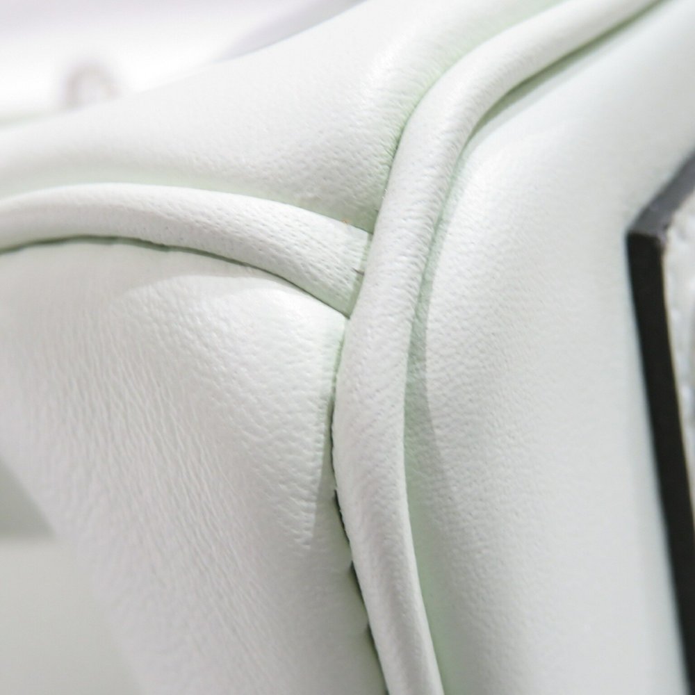 HERMES Hermes Birkin 25 Handbag Vert Fizz Silver Hardware Swift B Stamp C71 W... - Picture 6 of 16